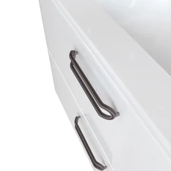 Тумба с раковиной IDDIS Brick 80, подвесная, Белая, BRI80W0i95K фото 4