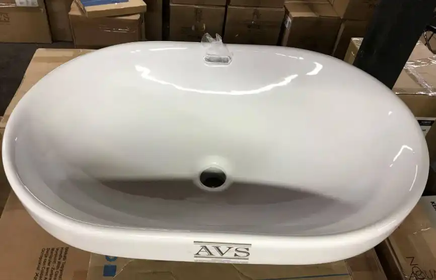 Раковина AVS Марго 60х40 белая фото 6