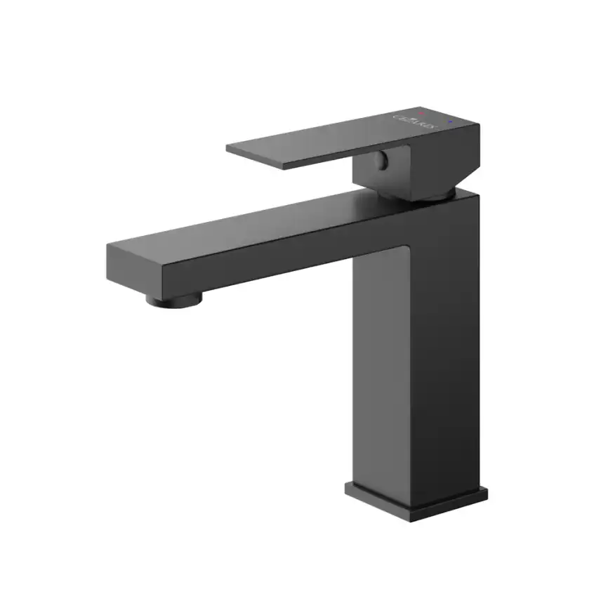 Смеситель для раковины Cezares SLIDER-LS-NOP, Черный матовый фото 1
