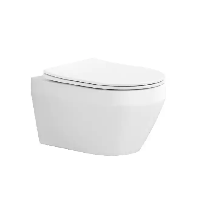 Унитаз с инсталляцией SET AQUATEK ЛЕЯ с сиденьем микролифт без клавиши смыва фото 3