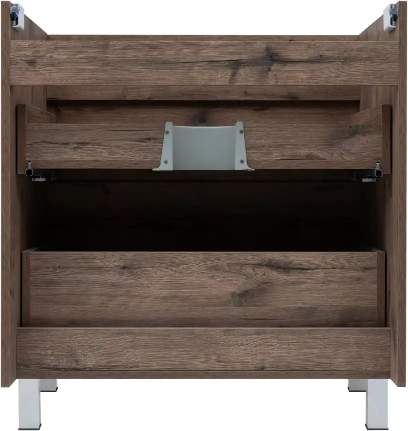 Тумба под раковину Aquanet Нота New 90 напольная, дуб веллингтон табак, 344145 фото 10