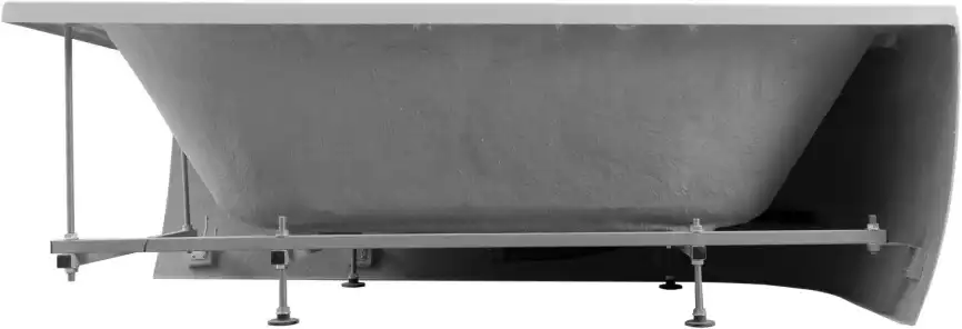 Акриловая ванна Aquanet Family Elegant B 180x80 3806-N-MW, белая матовая фото 8