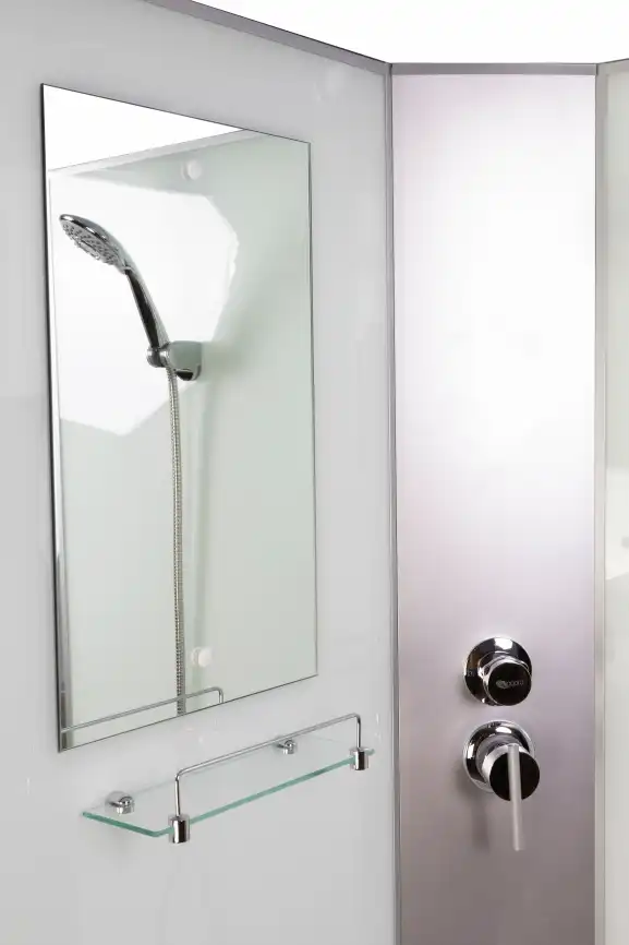Душевая кабина Niagara Classic 90х80х210 NG-33984-14LBKTG средний поддон, с гидромассажем, 339844LBKTG фото 4
