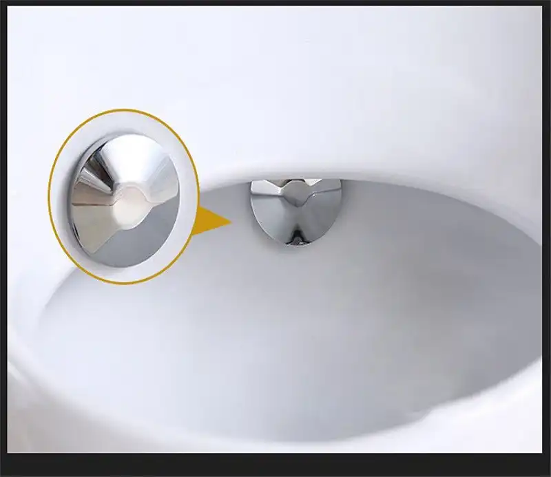 Писсуар подвесной CeramaLux X560P с сенсорным механизмом смыва, с горизонтальным выпуском фото 4