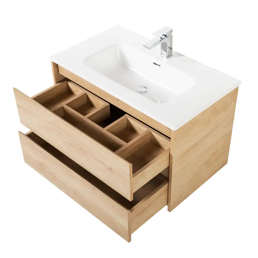 Тумба под раковину BelBagno KRAFT-900-2C-SO-RNN подвесная Rovere Nebrasca Nature фото 6