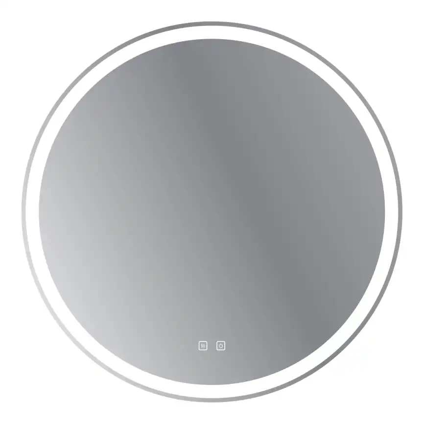 Зеркало BelBagno SPC-RNG 70х70 SPC-RNG-700-LED-TCH-SND с подстветкой, сенсорный выключатель, голосовым управлением и подогревом фото 1