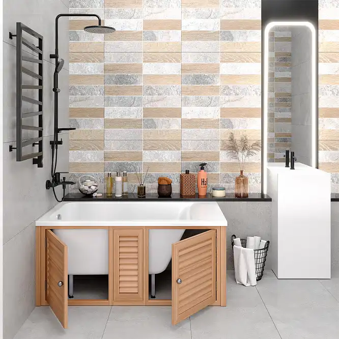 Ванна из литьевого мрамора  Aqua de Marco MALTA 167х77 с металлическими ножками Белая 1170WMAL/1 фото 4