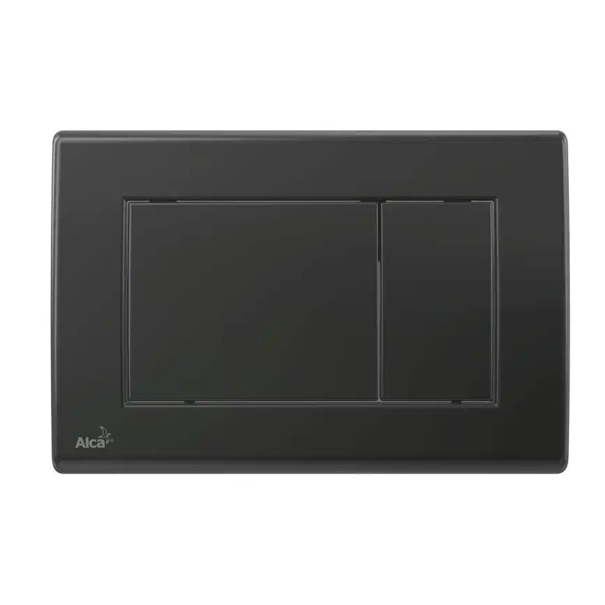 Кнопка смыва Alcaplast M278 Черная фото 1