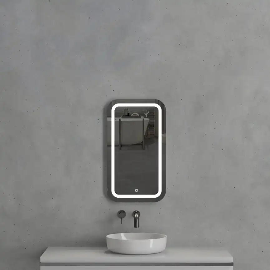 Зеркало с подсветкой AVS Отарио 40x70 см, антипар фото 2