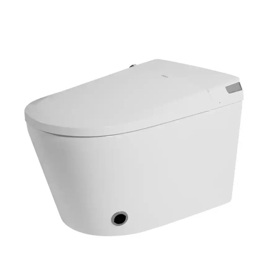 Электронный подвесной унитаз-биде ABBER Bequem AC1119S, белый фото 3