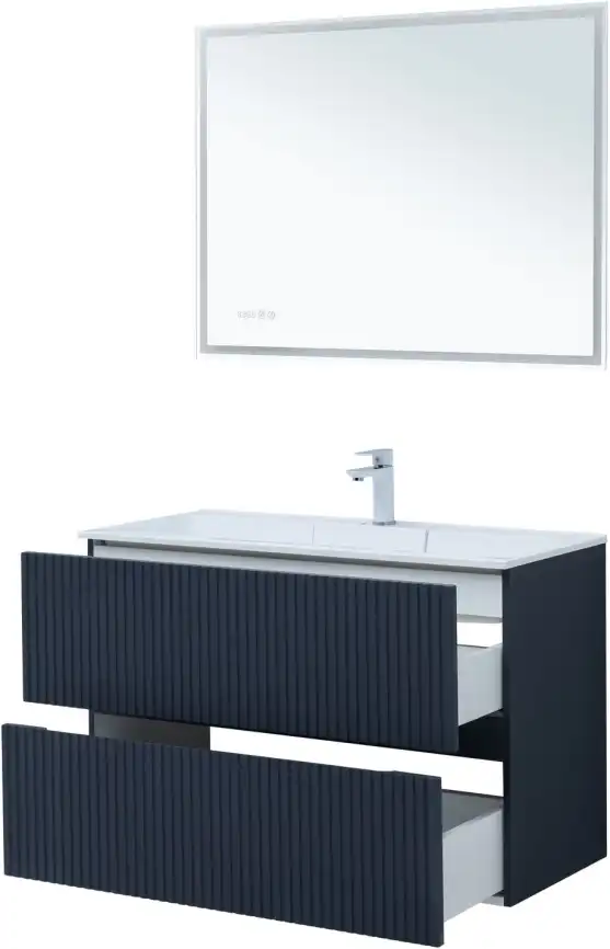 Тумба под раковину Aquanet Джейн 100 маренго 313304 фото 10