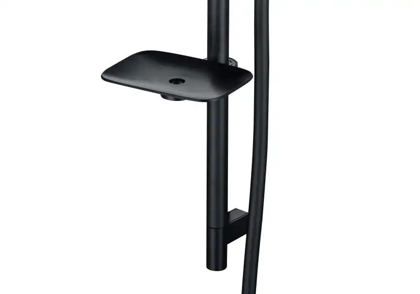 Душевой гарнитур Aquatek ВЕГА AQ2021MB, Черный матовый фото 3