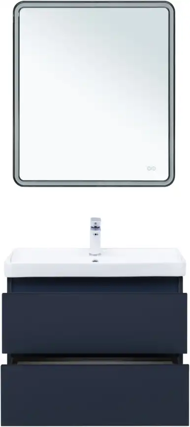 Тумба под раковину Aquanet Вега 2.0 70 маренго, подвесная, 337948 фото 7