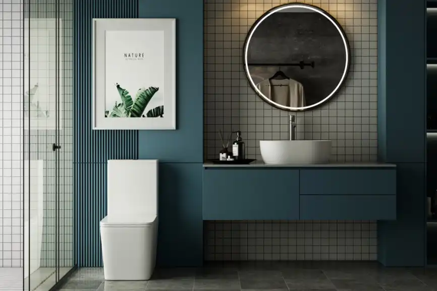 Унитаз-компакт ABBER Rechteck AC1210T белый, безободковый, смыв торнадо фото 18