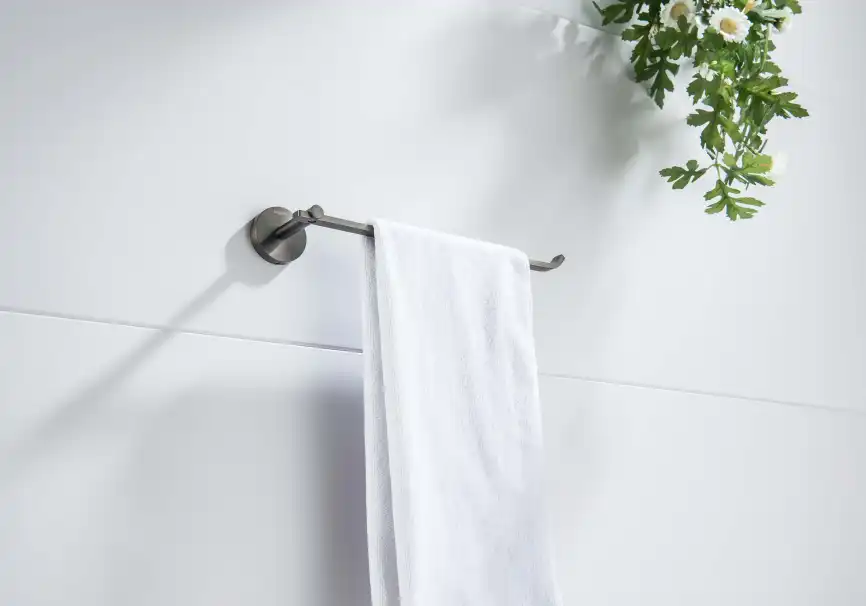 Держатель полотенец Aquatek Бетта AQ4619BGM, Оружейная сталь фото 4