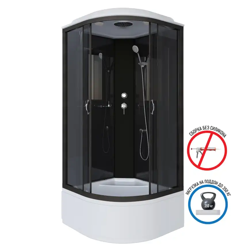 Душевая кабина Niagara Classic 90х90х215 NG-6508-14 высокий поддон, без гидромассажа, 65081434 фото 1