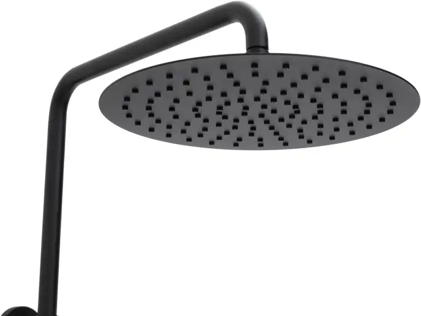 Душевая система Allen Brau Liberty 5.33007-31 с термостатом, черный матовый фото 3