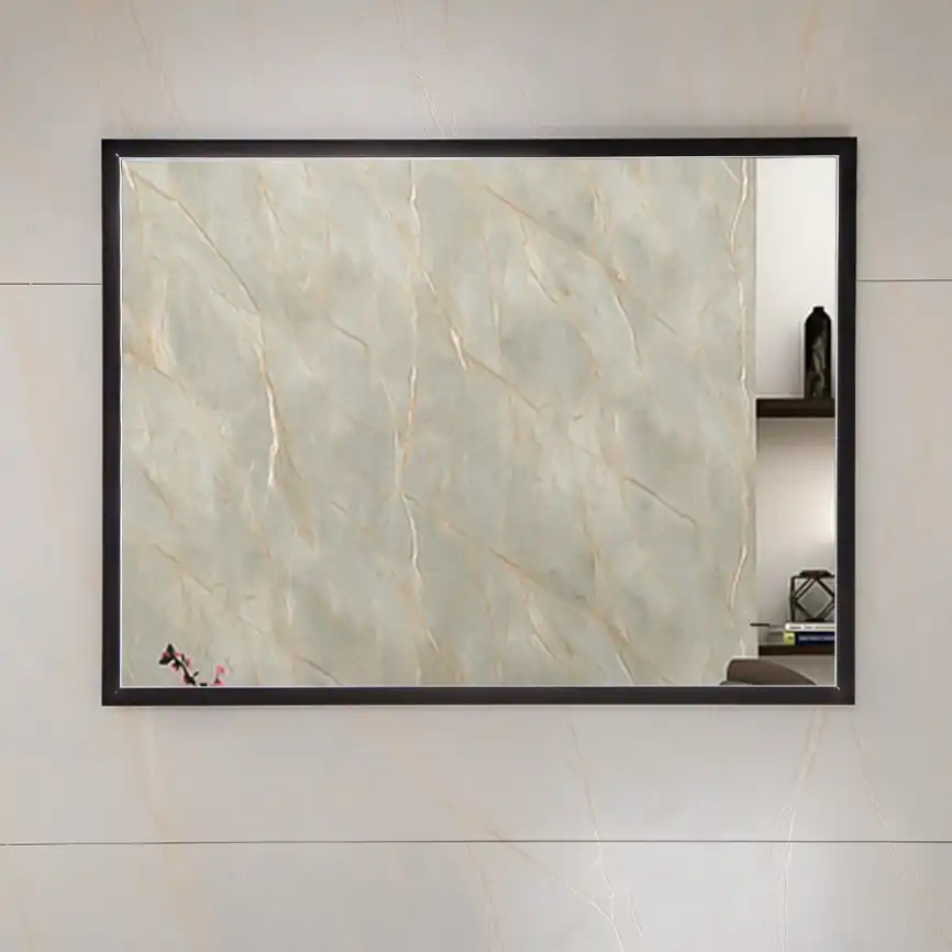Зеркало с подсветкой AVS Мичиган 60x80 см, черное фото 6