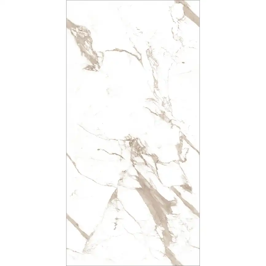 Керамогранит AVS Calacatta Marble 60x120 полированный, белый фото 2