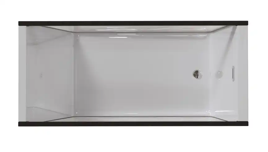 Акриловая ванна Aima Design NEO 170х77 1 стекло принт бетон фото 2