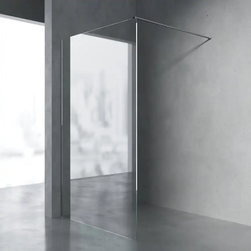 Душевая перегородка AVS Walk In 110 профиль хром, стекло прозрачное, 803-0014-200-11-CR-T фото 1