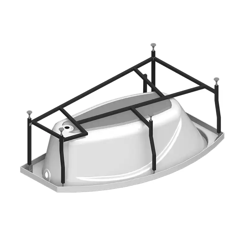 Акриловая ванна Radomir София 170х100 левая (2-01-0-1-1-223), на каркасе, белая фото 4