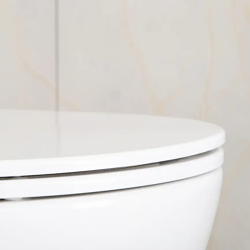 Унитаз подвесной AVS Атлант 801-0045-P-T2-GW безободковый, со смывом Торнадо, белый фото 10