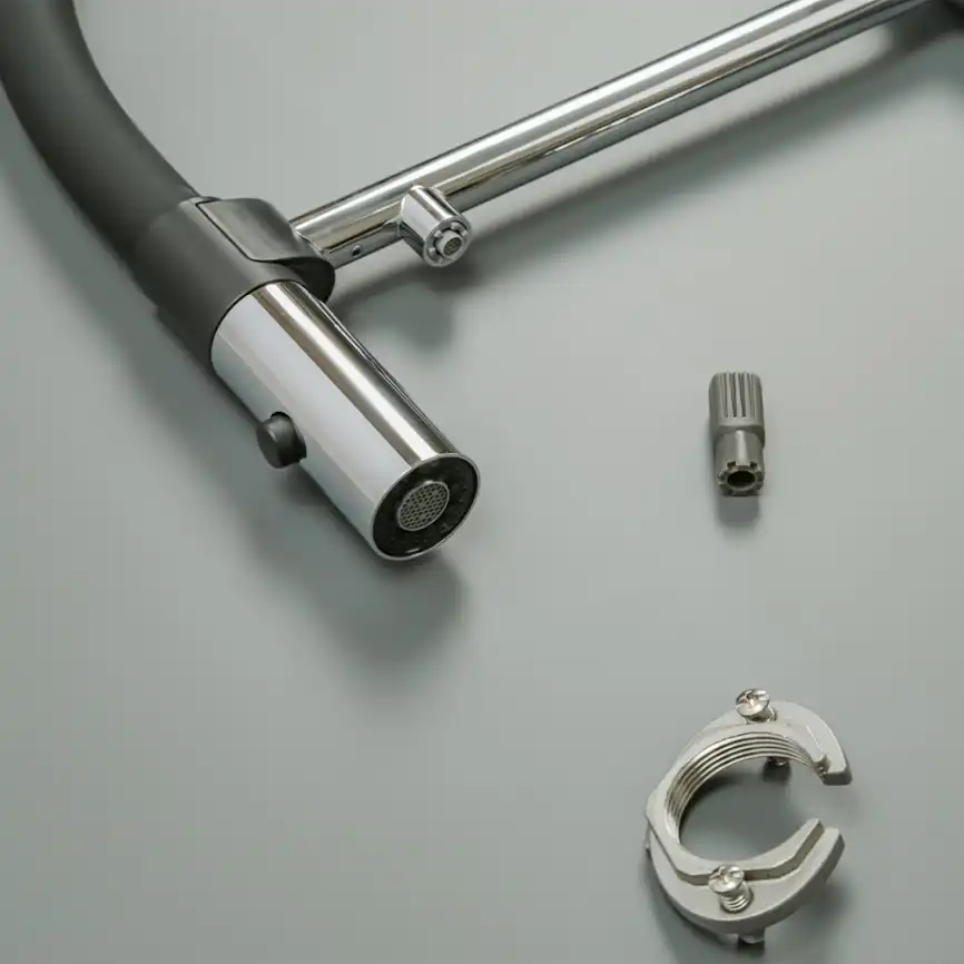 Смеситель для кухни с гибким изливом AVS PureRiver хром, 811-170-CR фото 13