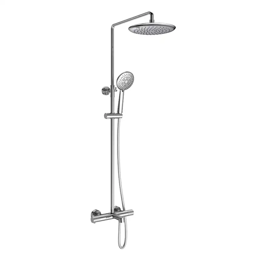 Душевая система  Vincea Desire VSFS-1D1TCH VSFS-1D1TCH термостатическая с изливом, хром фото 4