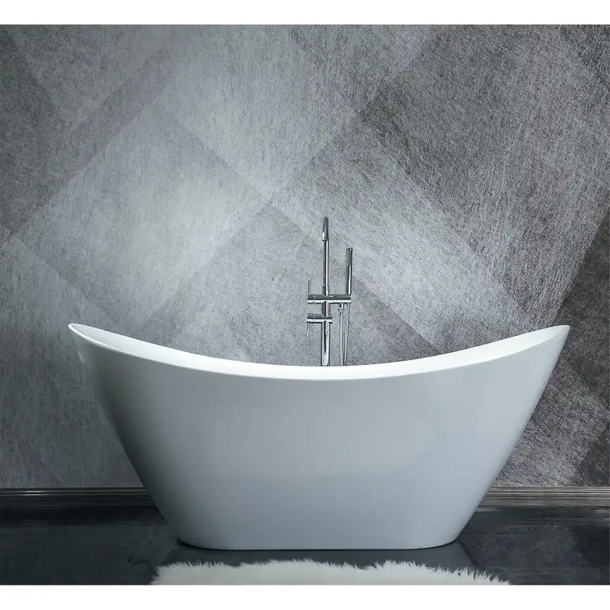 Акриловая ванна Azario MELADO 180х80 AZ-6107-18W, Отдельностоящая фото 1