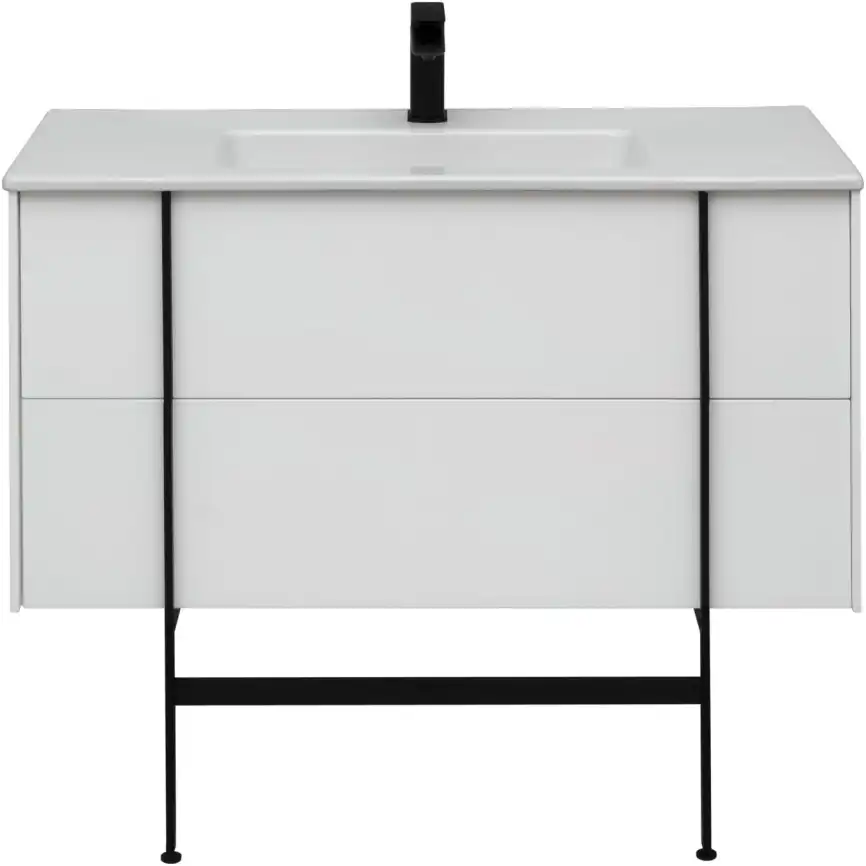 Тумба под раковину Allen Brau Reality 100 1.32007.WM белый матовый фото 14