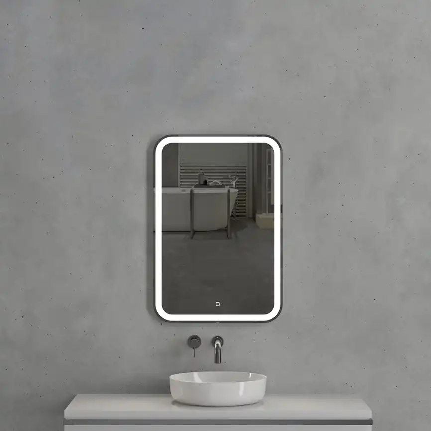 Зеркало с подсветкой AVS Отарио 55x80 см, антипар фото 2