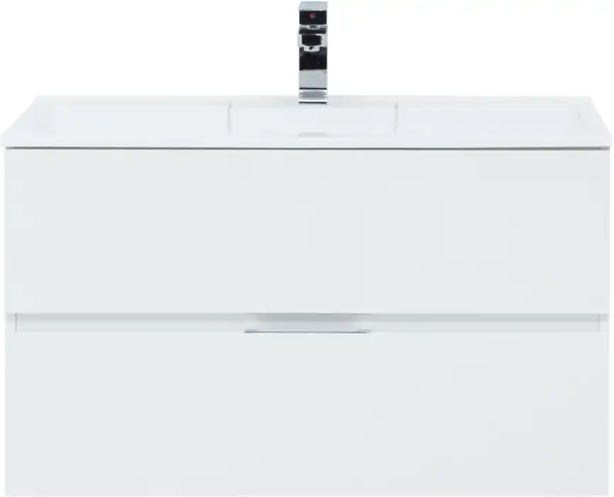 Тумба под раковину Aquanet Алвита 90 белый 235340 фото 8