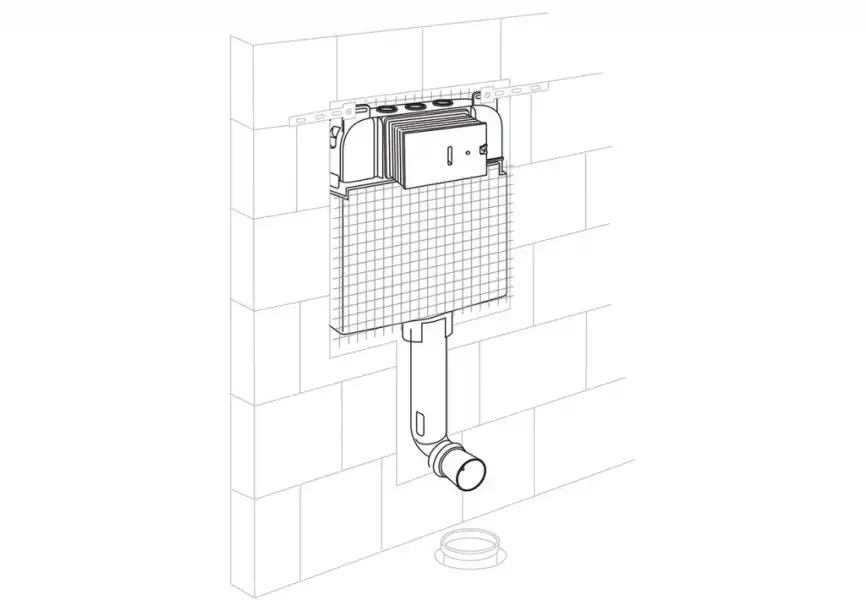 Бачок скрытого монтажа BelBagno BB025-CS фото 4