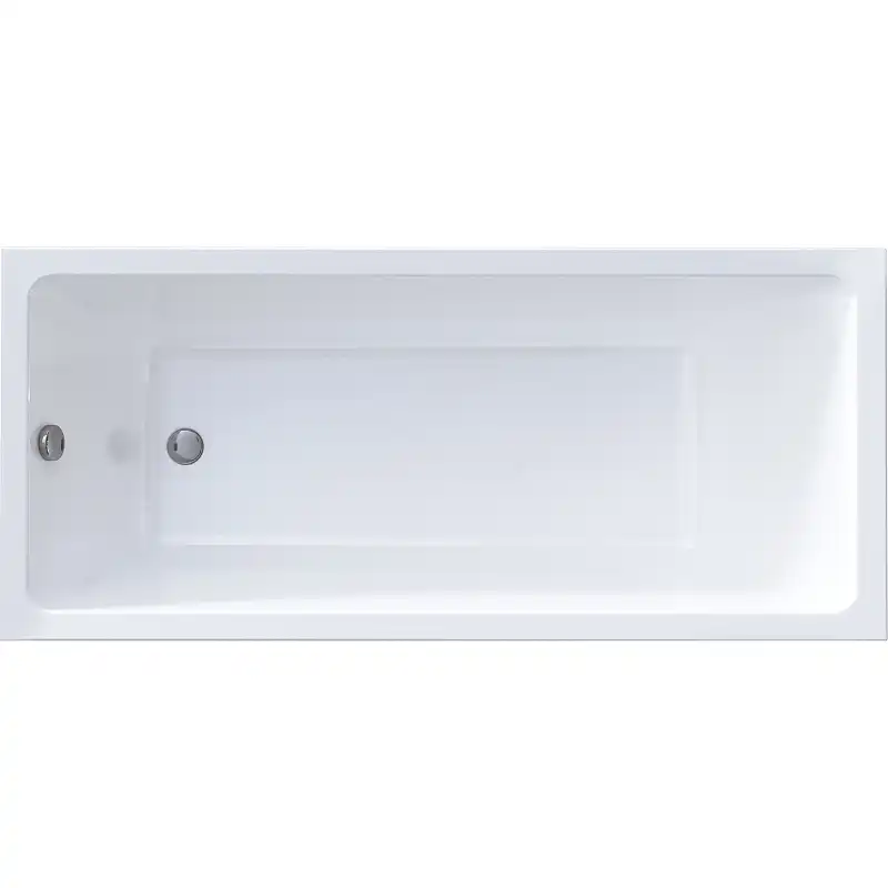 Акриловая ванна Marka One BIANCA 160х75 01бья1675 прямоугольная, Белая фото 1