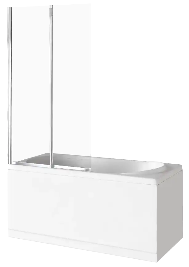 Шторка для ванны Good Door SCREEN FO-80-C-CH 80 см, ПД00121, профиль Хром, стекло Прозрачное фото 2