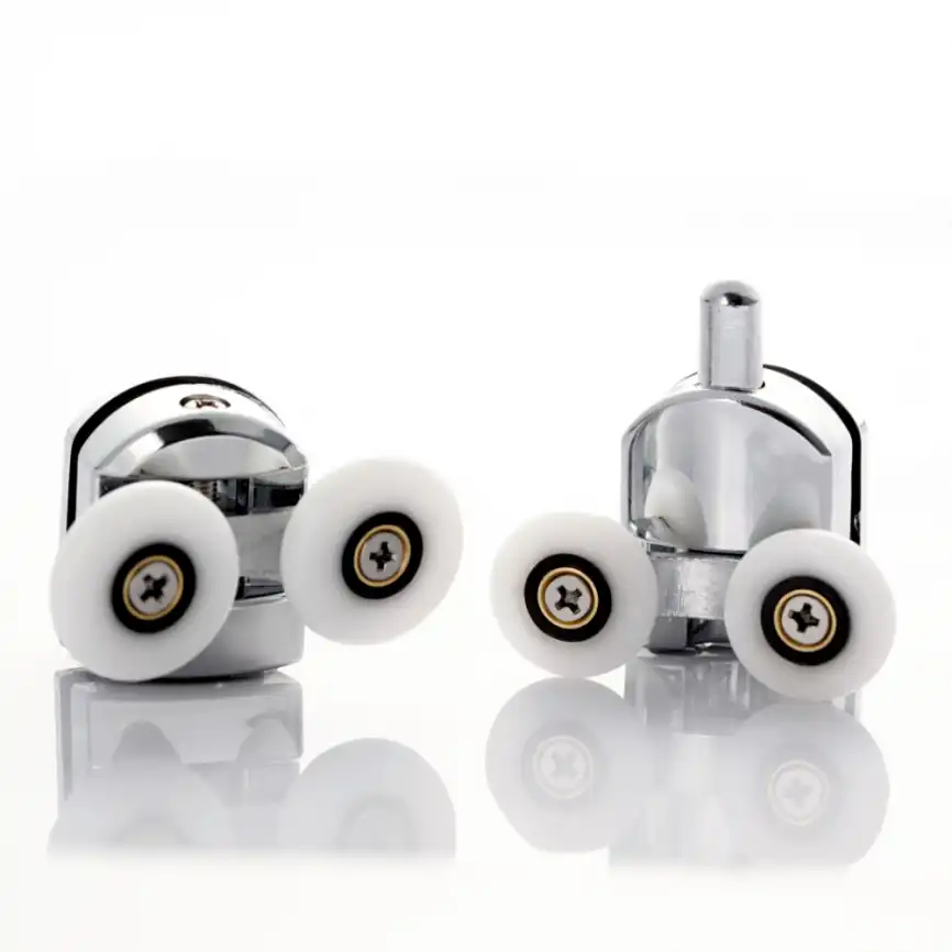 Душевой уголок ABBER Schwarzer Diamant 160х100 см, AG30160MH-S100M-S100M, профиль хром, стекло матовое фото 3