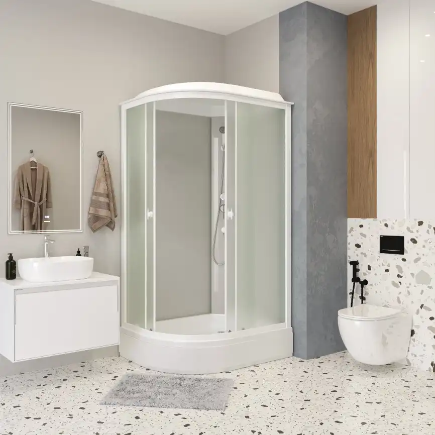 Душевая кабина Niagara Promo 100х70х215 P100/70/26R/MT средний поддон, без гидромассажа фото 3