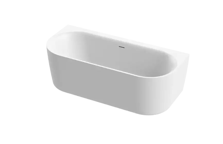 Акриловая ванна CEZARES METAURO-INT-Wall-180-80-60-W-MATT фото 2
