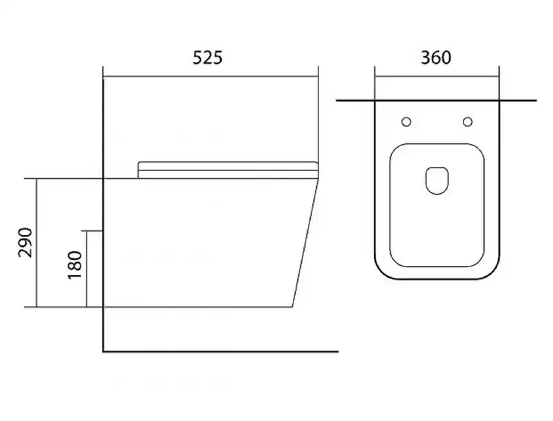 Комплект унитаза с инсталляцией Aquatek Либра New SET AQUATEK ЛИБРА N-14 cm с сиденьем Микролифт фото 5