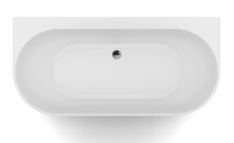 Акриловая ванна Azario BRADFORD 170х80 BRA17080, отдельностоящая, пристенная, белая фото 3