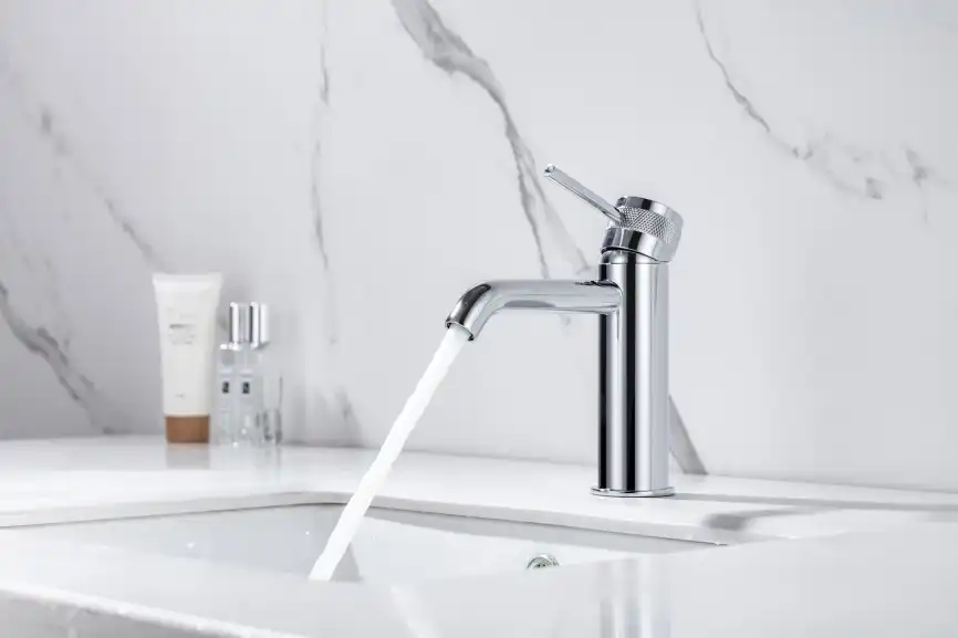 Смеситель для раковины Allen Brau Priority 5.31A01-00, однорычажный, цвет Хром фото 8