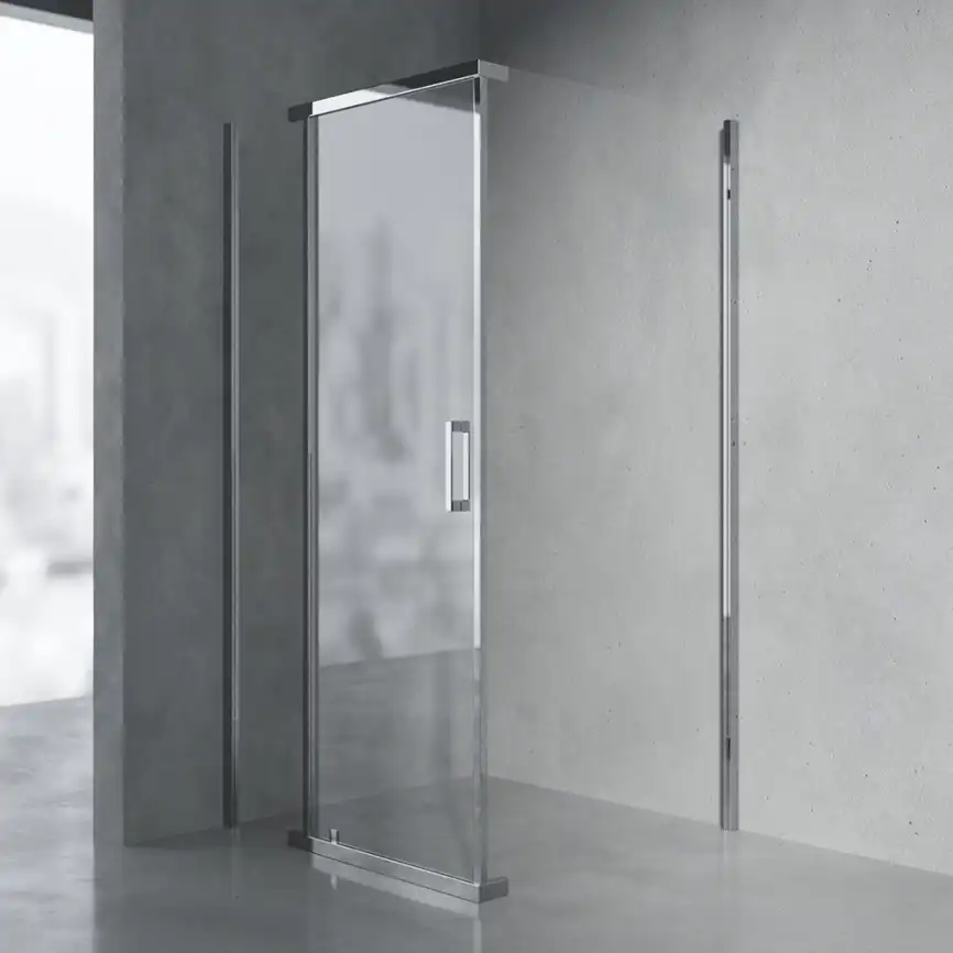 Душевой уголок AVS Фаворит 90x90 профиль хром, стекло прозрачное, 803-0025-195-9090-CR-T фото 1