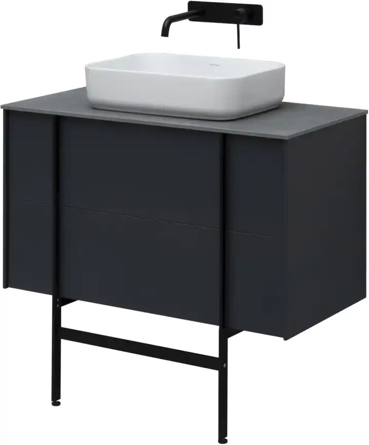 Тумба под раковину Allen Brau Reality 90 1.32006.AM антрацит матовый фото 19