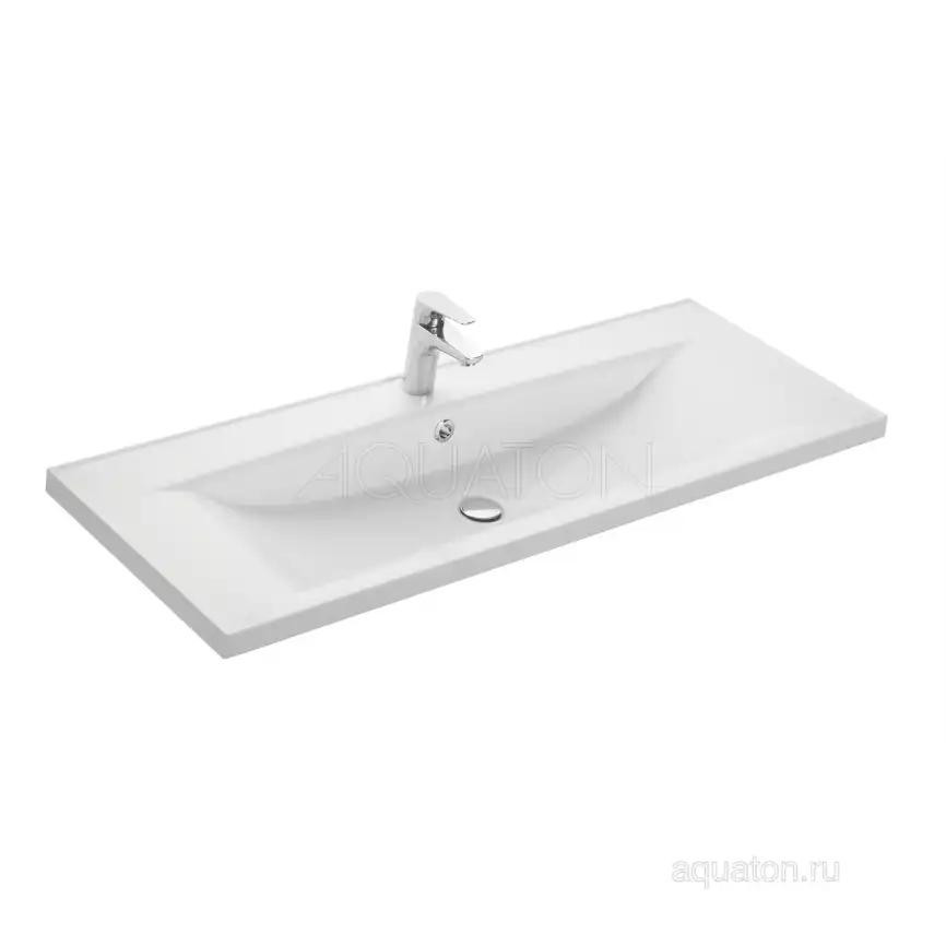 Раковина AQUATON Айрис 120 белая 1A729631AG010 фото 1