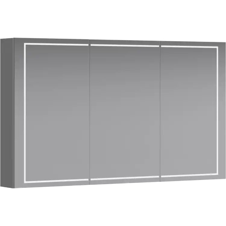 Зеркальный шкаф Aqwella Simplex 120 см, SLX0412 с подсветкой фото 1