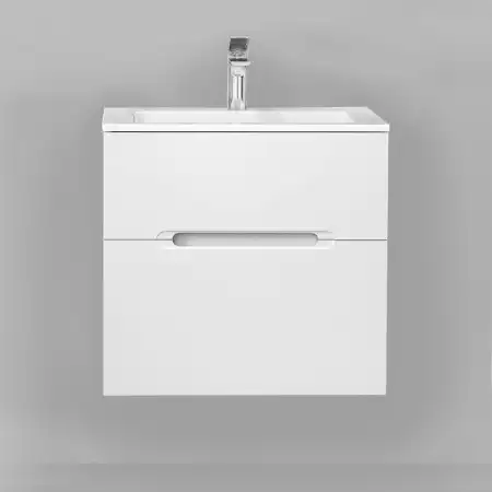 Тумба под раковину Jorno MODUL 65 Mоl.01.62/P/W Белая фото 2