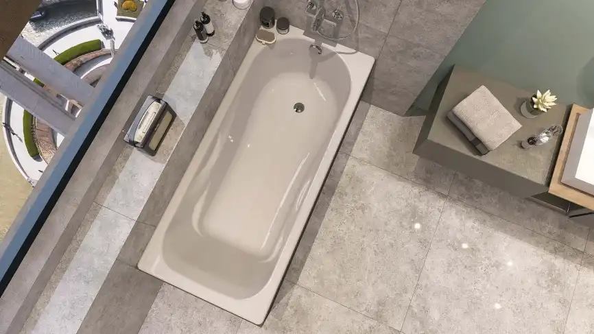 Чугунная ванна Wotte Comfort 170x75, Белая фото 3