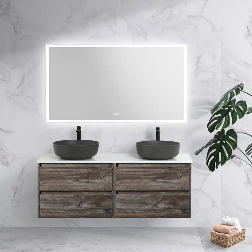 Зеркало BelBagno SPC-GRT 140х80 SPC-GRT-1400-800-LED-TCH-WARM с подстветкой, сенсорный выключатель, с подогревом фото 8