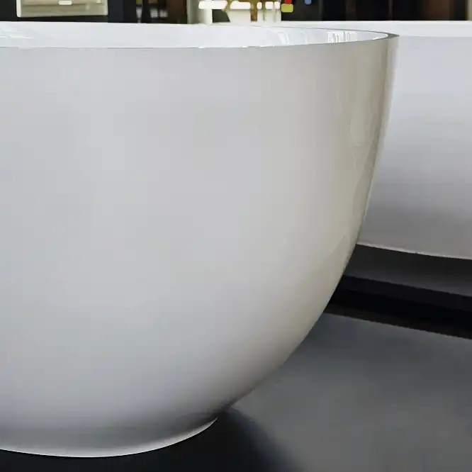 Ванна из литьевого мрамора  Aqua de Marco Caprice 160х80х60 Solid Perfection 1160WCAPR_SOL, Белая матовая фото 6